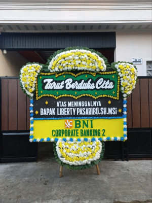 Papan Bunga Duka di Afe Taduma